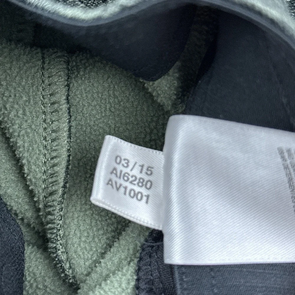 Adidas Team Issue Climawarm Sweatpants Mens Large Green Fleece Stretch Ankle Zip